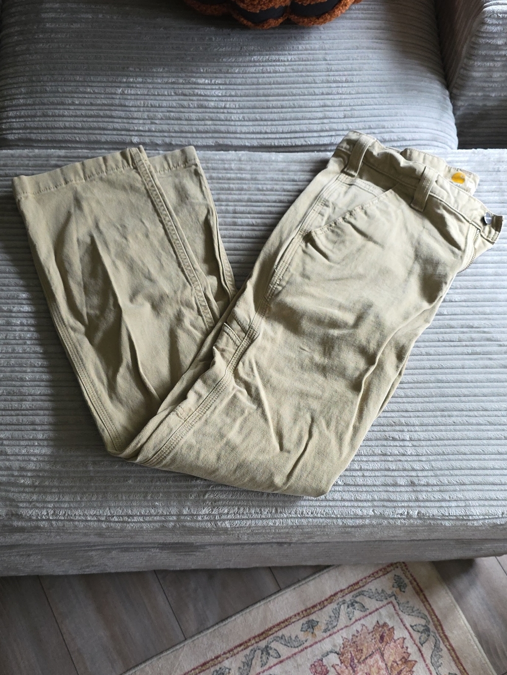 Carhartt Men's Khaki/Tan Work Chinos